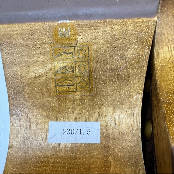 Tory Burch Blythe Studded Suede Clogs – Arabica Brown Size 6 - Picture 11 of 13